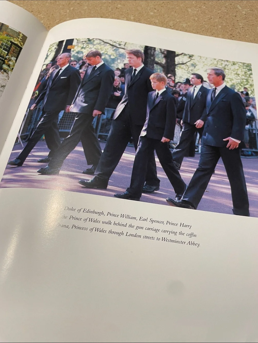 Barnes & Noble Prince William Coffee Table Book - Blue Cover, Cream Pages